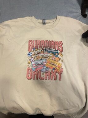 Guardians of the Galaxy Tan Crewneck
